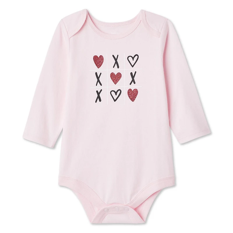 Cache-couche de la St-Valentin George pour bébés filles