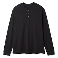T-shirt henley à manches longues George Plus pour hommes