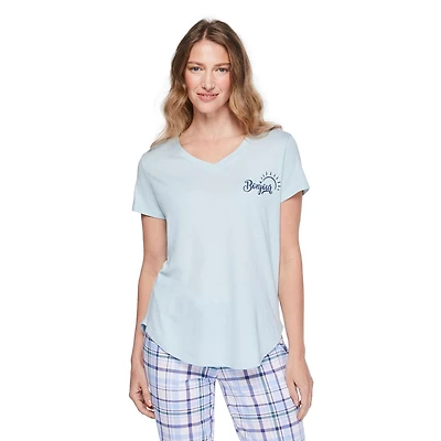 George Women's Plus V-Neck Sleep T-Shirt