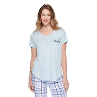 George Women's Plus V-Neck Sleep T-Shirt