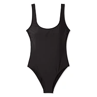 No Boundaries Women's Scoop-Neck One Piece Swimsuit