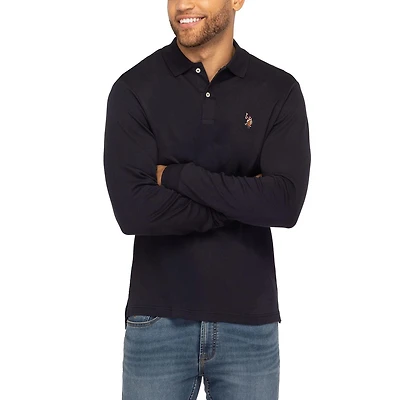 U.S. Polo Assn. Men's Polar Fleece Quarter Zip Pullover