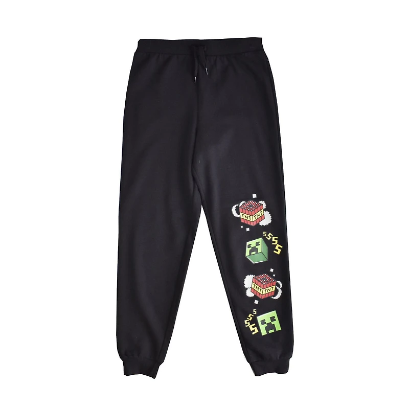 Boys Minecraft Creeper Joggers