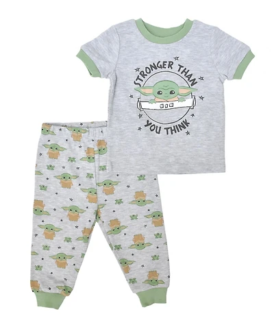 Star Wars Bébé Yoda pyjamas unisexe ensemble 2pièces