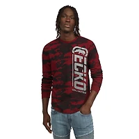 ECKO UNLTD - Pull thermique Camo à col ras du cou pour hommes
