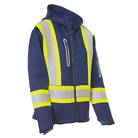 Sweat à capuche zippé Safety Technical Softshell pour femmes