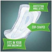 Protections contre l’incontinence Depend pour hommes, absorption maximale