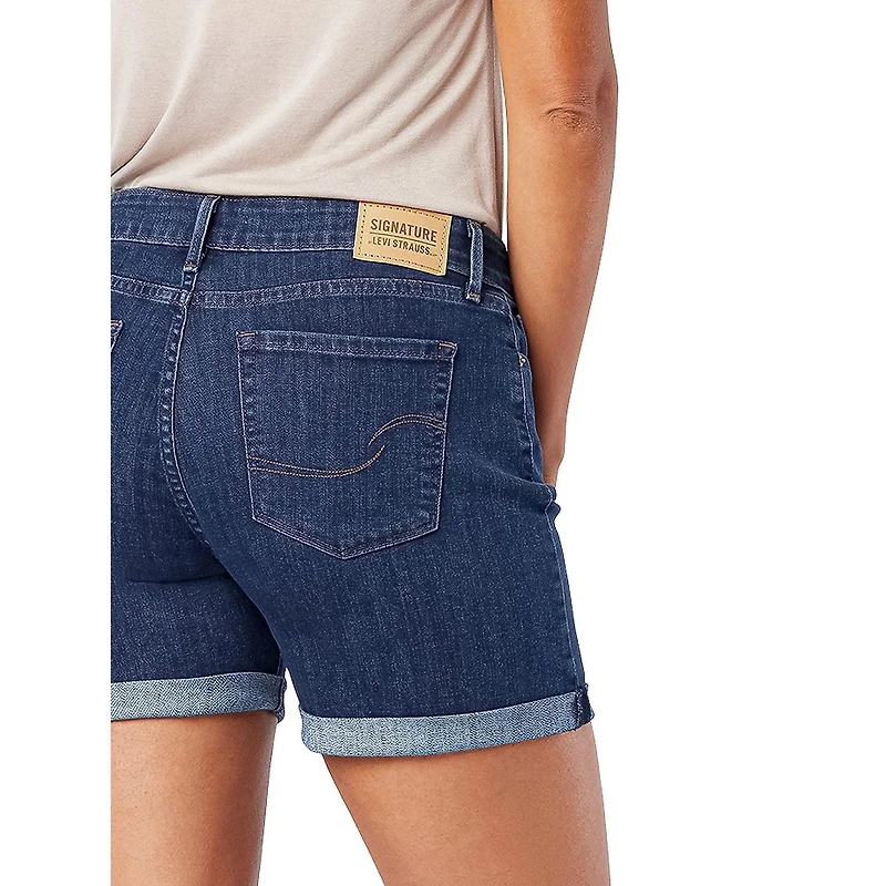 Levi Strauss Signature.MD Short mi-taille 5 pouces pour femme