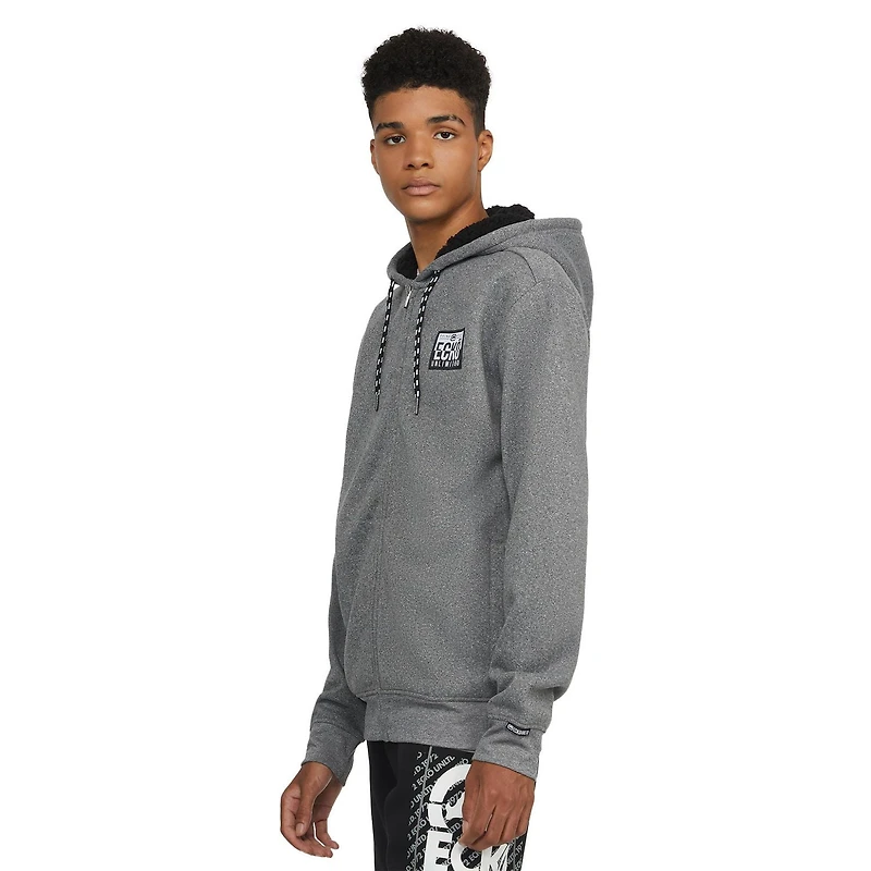 ECKO UNLTD Nomad - Sweat à capuche zippé en Sherpa