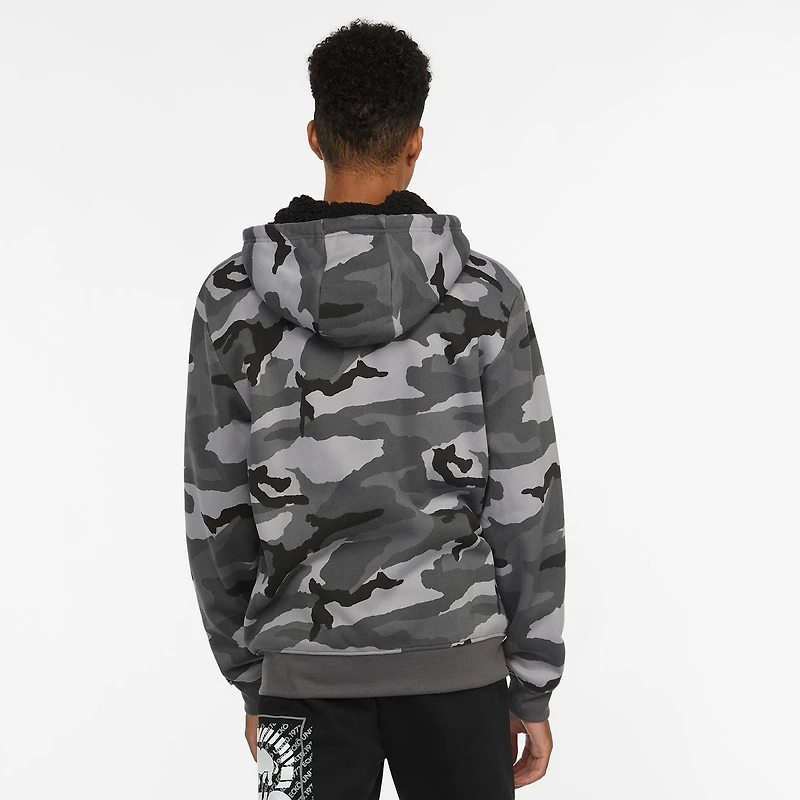 ECKO UNLTD Nomad - Sweat à capuche zippé en Sherpa