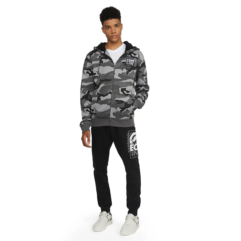 ECKO UNLTD Nomad - Sweat à capuche zippé en Sherpa