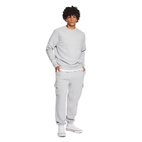 No Boundaries All Gender Fleece Cargo Jogger Pants