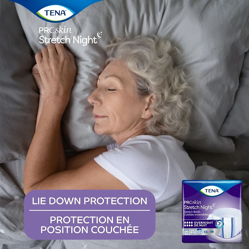 TENA PROskin Stretch Night Brief L/XL, 12+2, 14 count