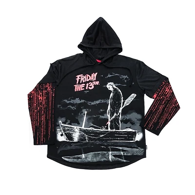 Friday The 13th Sweat à capuche à manches longues pour homme