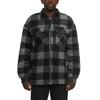 Mexx - Veste zippée à carreaux pour hommes