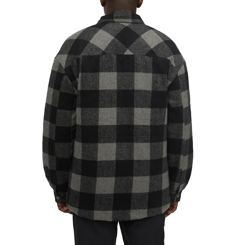 Mexx - Veste zippée à carreaux pour hommes
