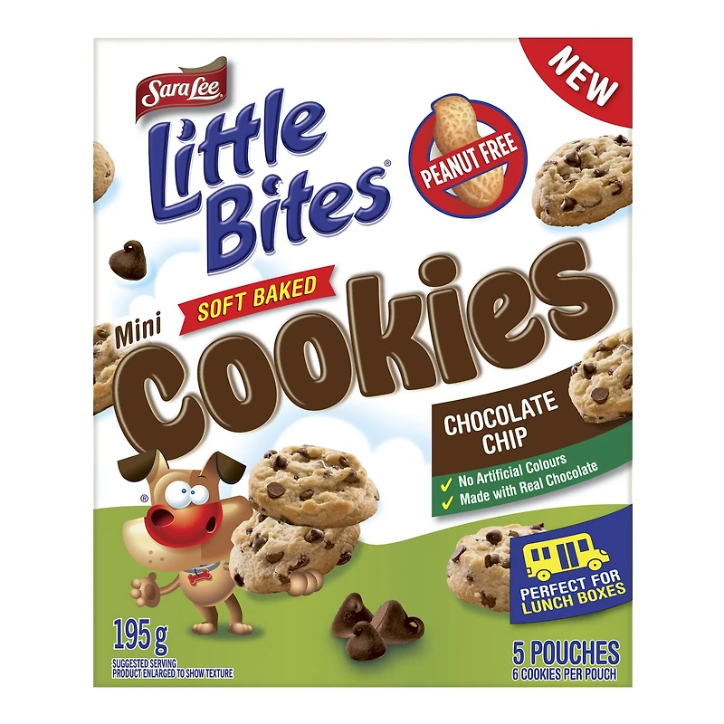 Biscuits aux pépites de chocolat Little BitesMC de Sara LeeMD