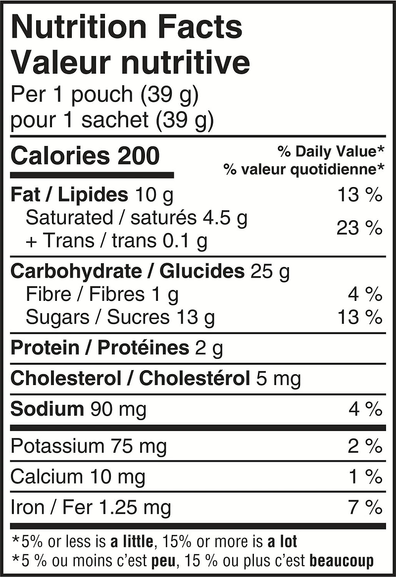 Biscuits aux pépites de chocolat Little BitesMC de Sara LeeMD