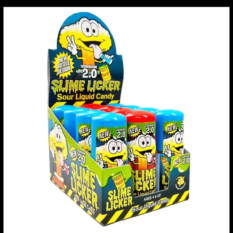 Toxic Waste Slime Licker Blue Raz & Strawberry, Slime Licker