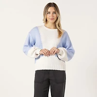 Bloom Girl bomber sleeve sweater