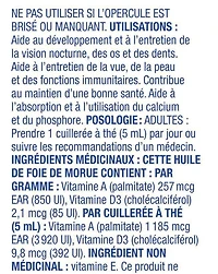 Equate Huile de foie de morue norvégienne 500 ml