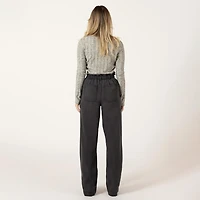 Bloom Girl denim drawing joggers with large front pockets