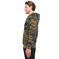 Chandail manches longues à capuchon Dark Black pour hommes