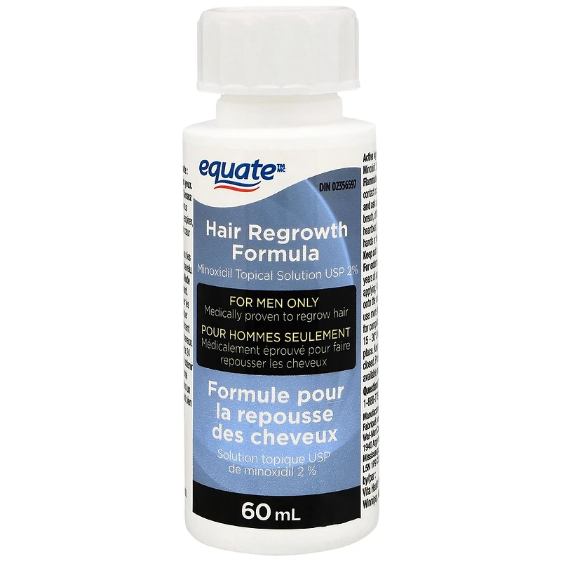 Equate Hair Regrowth Sprays Formula, Minoxidil Topical Solution 2%