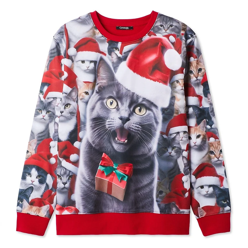 George Men's Crew-Neck Sweatshirt