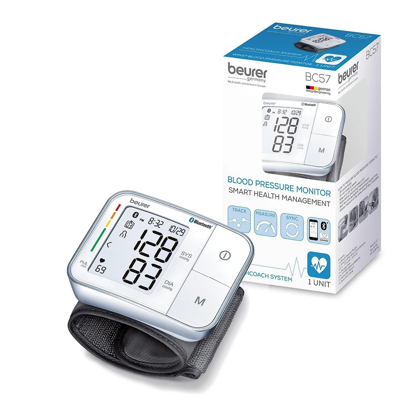 Beurer Connected Wrist Blood Pressure Monitor