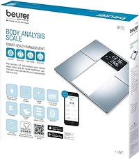 Beurer Bluetooth Smart Glass Body Analysis Scale