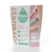 Joyburst Renew Sachets de boissons hydratantes de qualité supérieure, assortiment varié