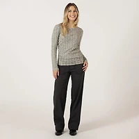 Bloom Girl Chemise à manches longues côtelées