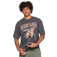 No Boundaries Oversized Short Sleeve  Graphic Tee