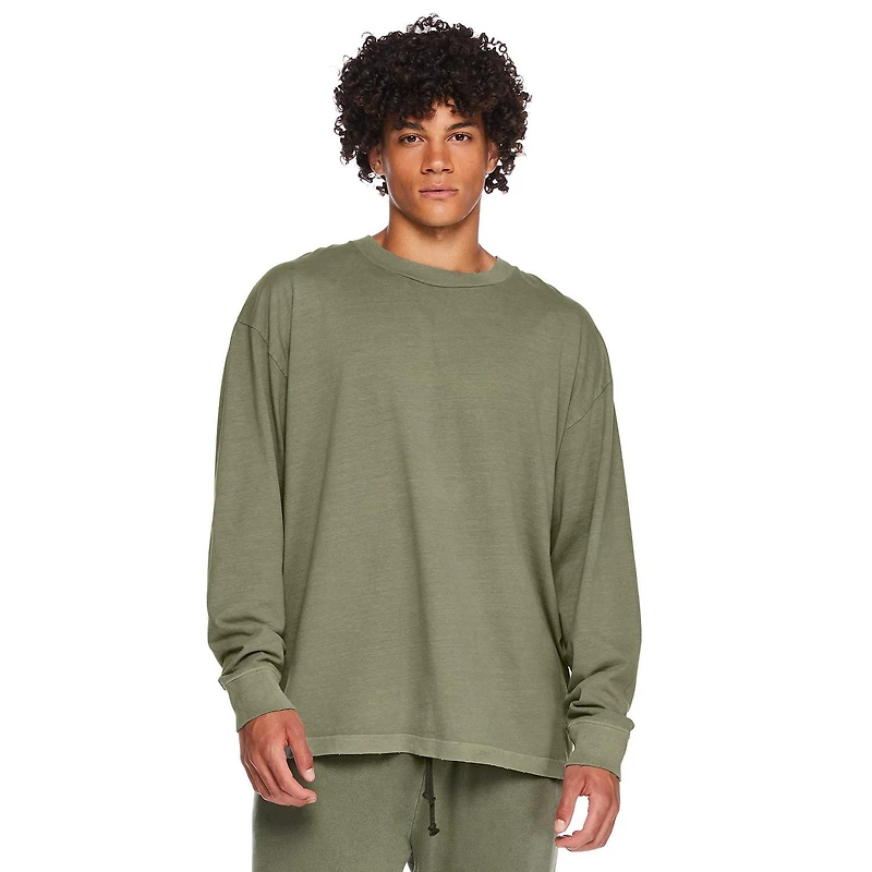 T-shirt à manches longues surdimensionné sans genre No Boundaries