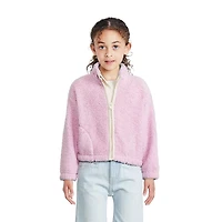 Veste zippée en bouclé George pour filles