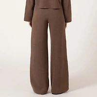 Bloom Girl Ribbed wide leg joggers