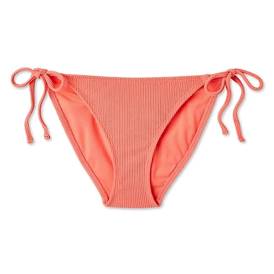 No Boundaries Women's String Bikini Bottom