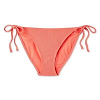 No Boundaries Women's String Bikini Bottom