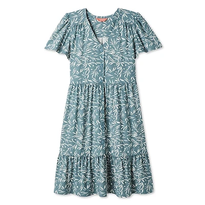 Robe à encolure en V Iyla pour femmes