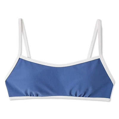 No Boundaries Women's Scoop-Neck Bikini Top