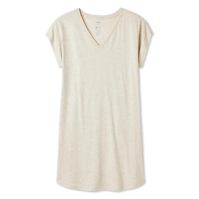 Chemise de nuit à encolure en V George pour femmes