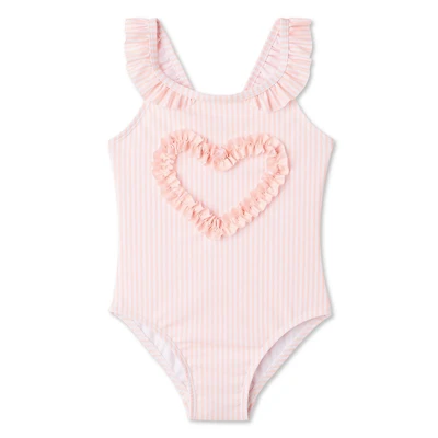 Maillot de bain 1 pièce à volants George pour petites filles