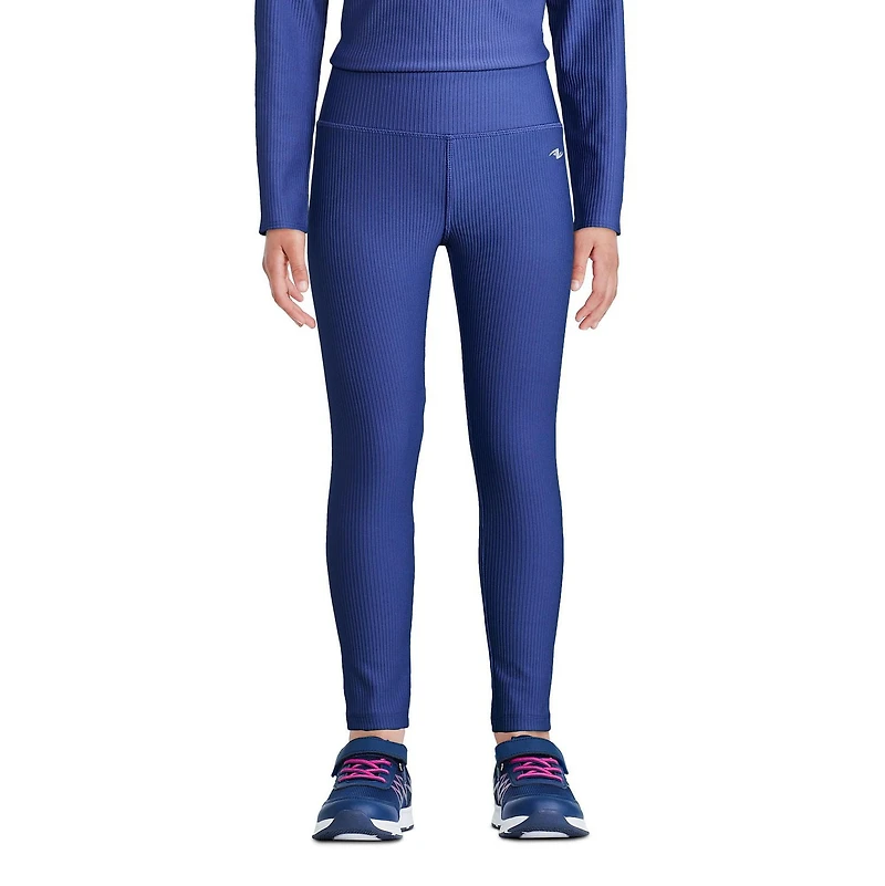 Athletic Works Girls' Rib Active Legging, Sizes XS-XL