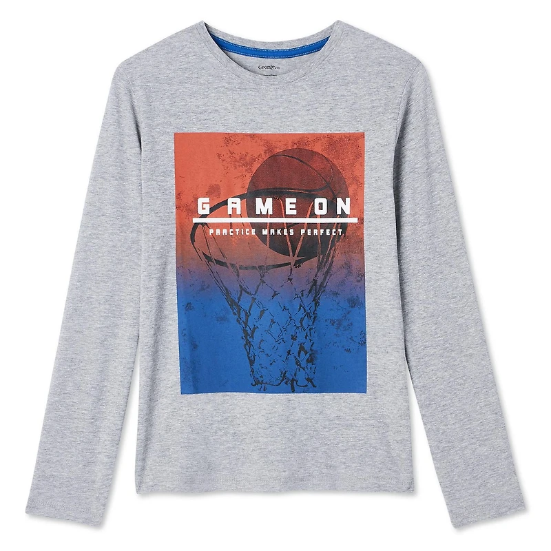 T-shirt de sport avec imprimé graphique George pour garçons