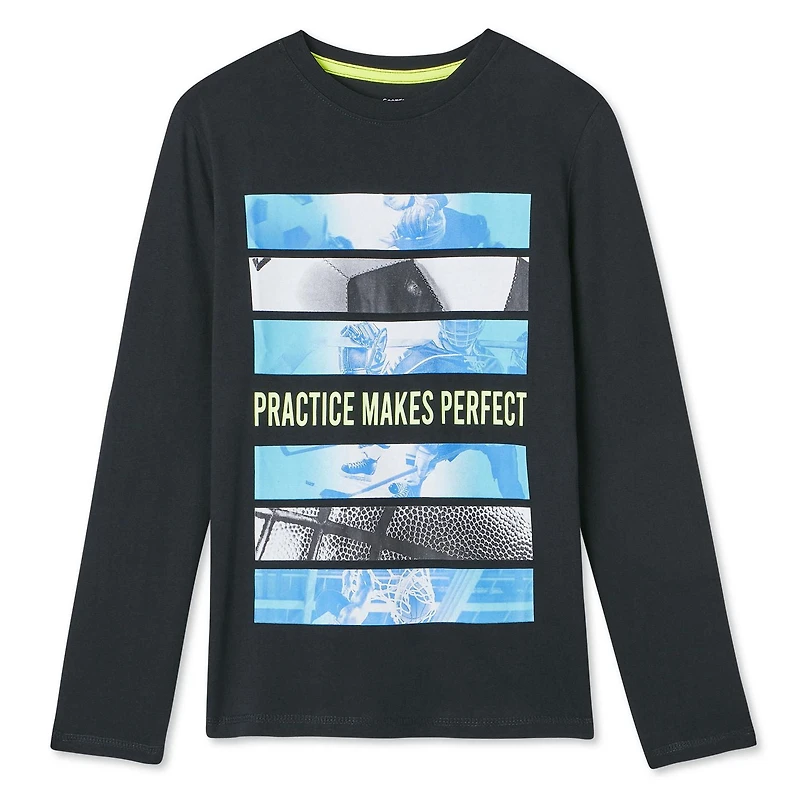 T-shirt de sport avec imprimé graphique George pour garçons