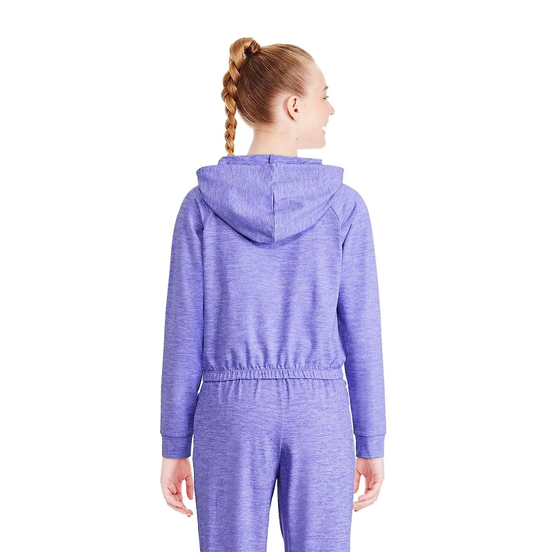 Athletic Works Girls' Bubble Hoodie, Sizes XS-XL