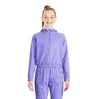 Athletic Works Girls' Bubble Hoodie, Sizes XS-XL