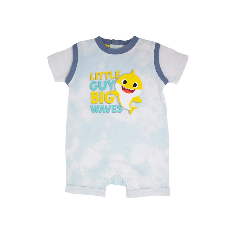 Baby Shark Infant boys fooler romper
