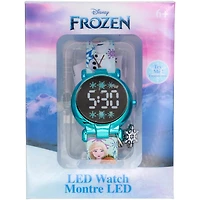 Disney Frozen Kids’ LED Watch with Snowflake Charm – Elsa, Anna & Olaf Design